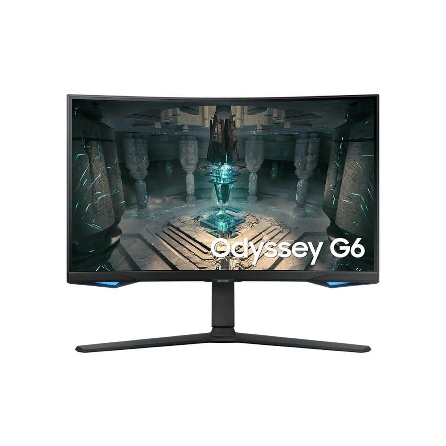 Smart Monitor Gaming Curvo Samsung Odyssey G6 S27BG650EU 27"/ QHD/ 1ms/ 240Hz/ VA/ Regulable en altura/ Smart TV/ Multimedia/ Negro