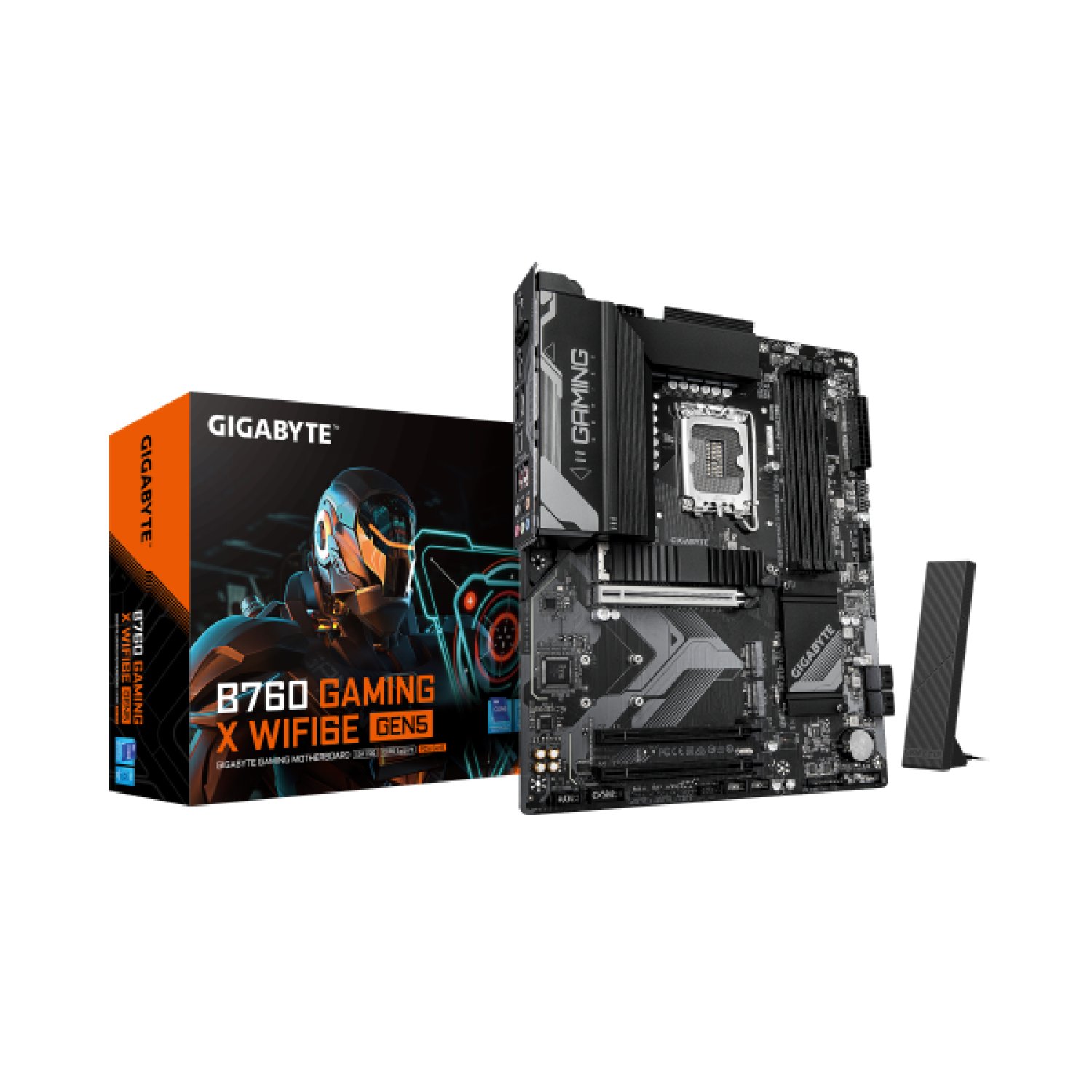 Gigabyte B760 Gaming X · WiFi 6E · Intel Core 14ª Gen · DDR5 5600MHz · PCIe 4.0