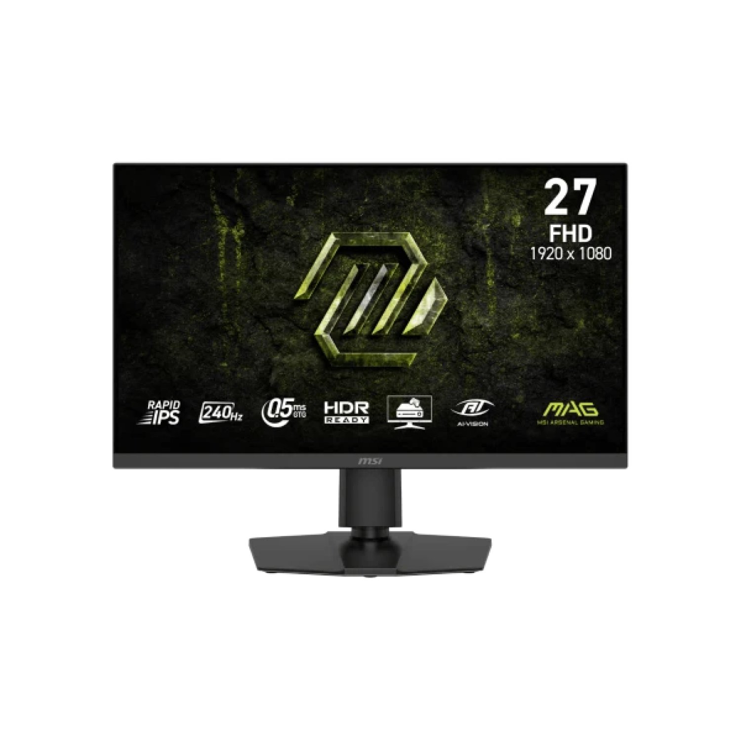 MSI MAG 272PF · 27" IPS · 1920x1080 · 240Hz · Rapid