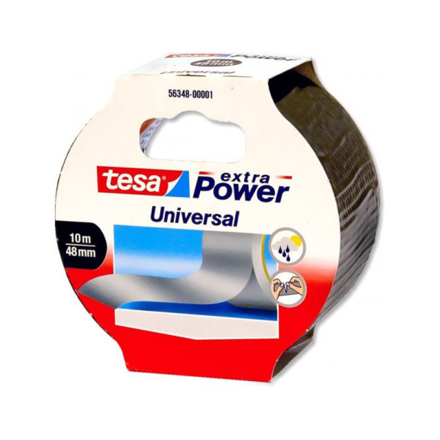 Tesa Cinta Americana Extra Power Universal · 50mm x 10m · Color Plata