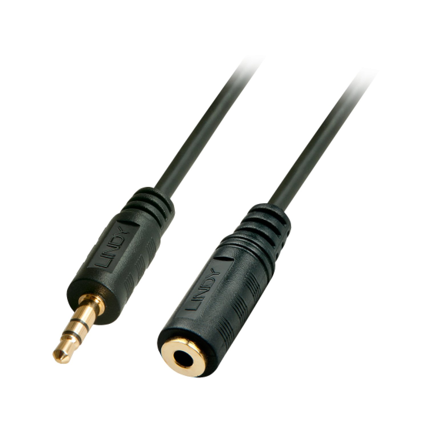 Lindy · Cable de Audio · 2m · Jack 3,5mm · Negro