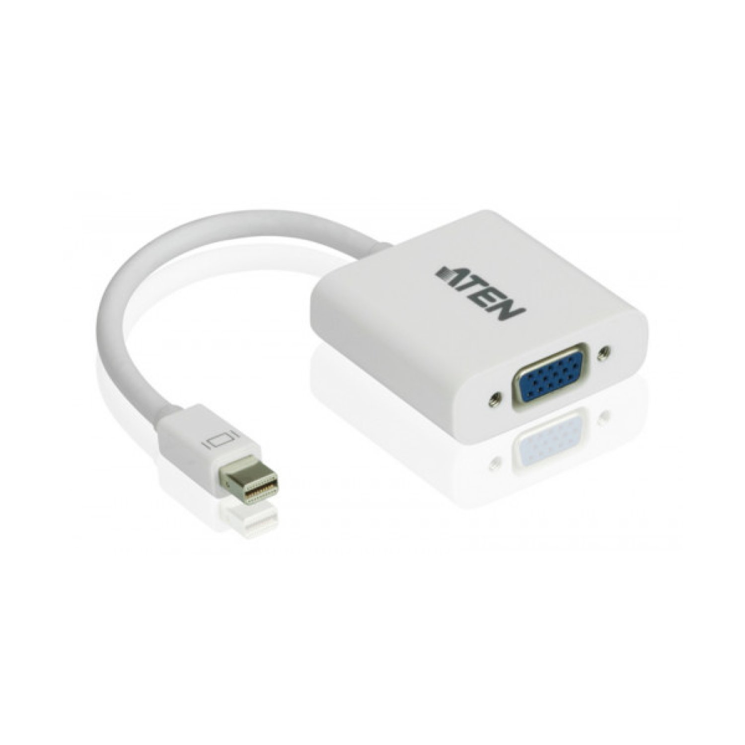 ATEN VC920 · Adaptador Mini DisplayPort a VGA · Blanco