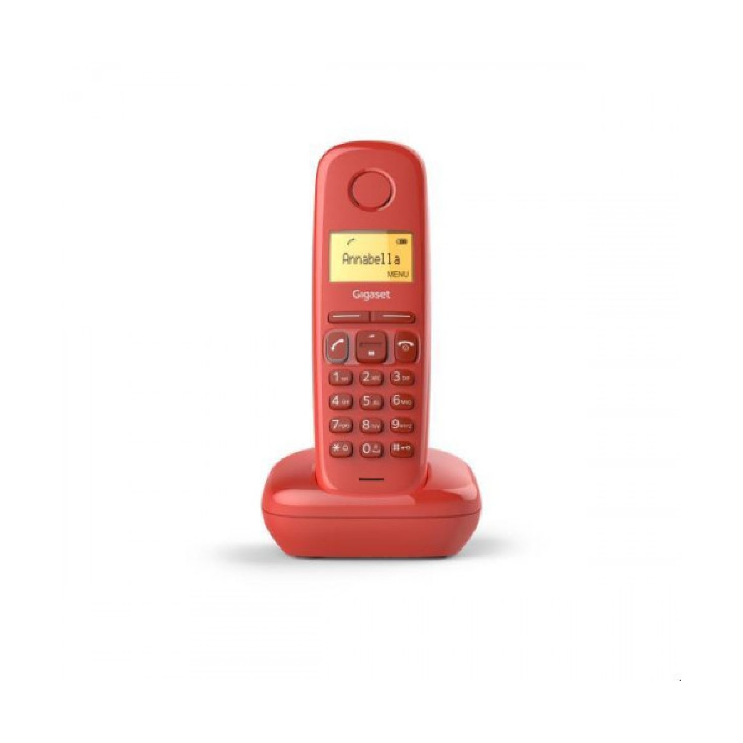 Gigaset A170 · Teléfono DECT · Rojo