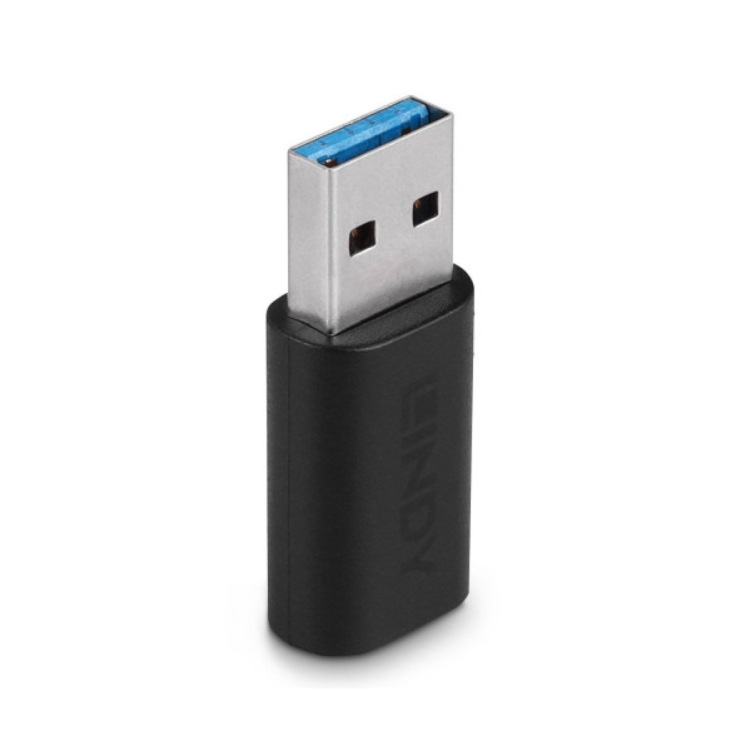 Lindy 41904 cambiador de género para cable USB 3.2 Type A USB 3.2 Type C Negro