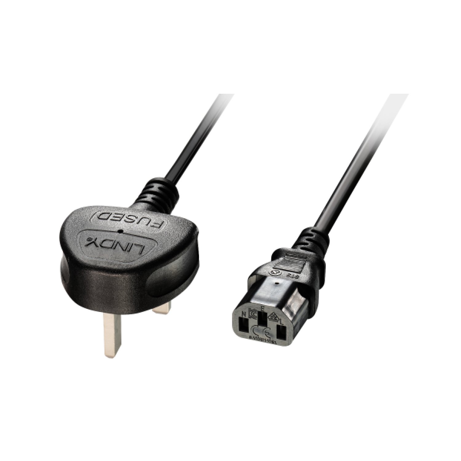 Lindy · Cable de Alimentación · C13 · 5m · Negro