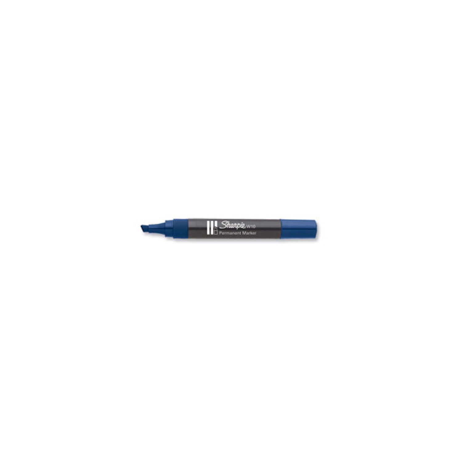 Sharpie · Marcador Permanente W10 · Punta Biselada · Azul