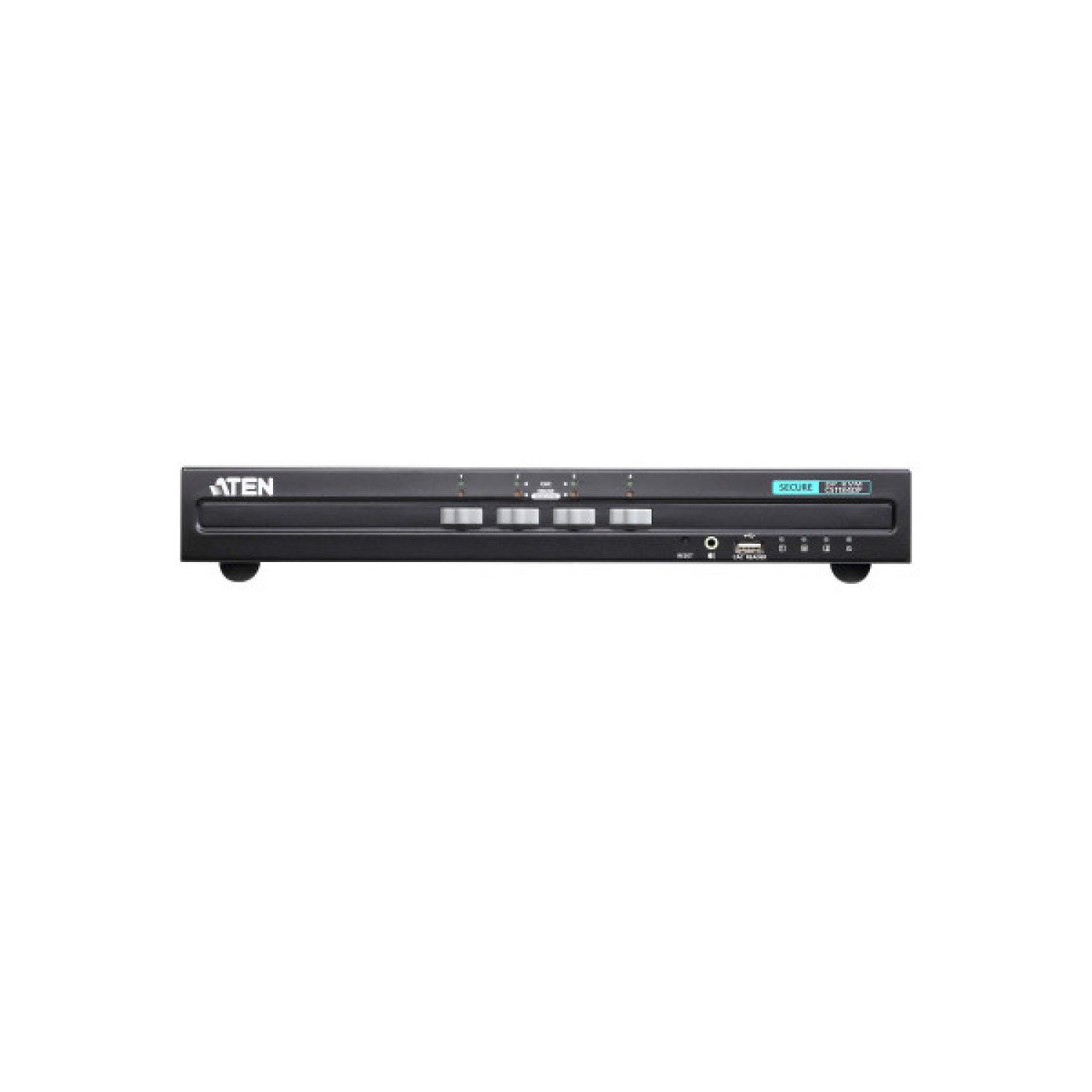 ATEN Switch KVM Seguro · 4 Puertos DisplayPort · USB · PSS PP v3.0