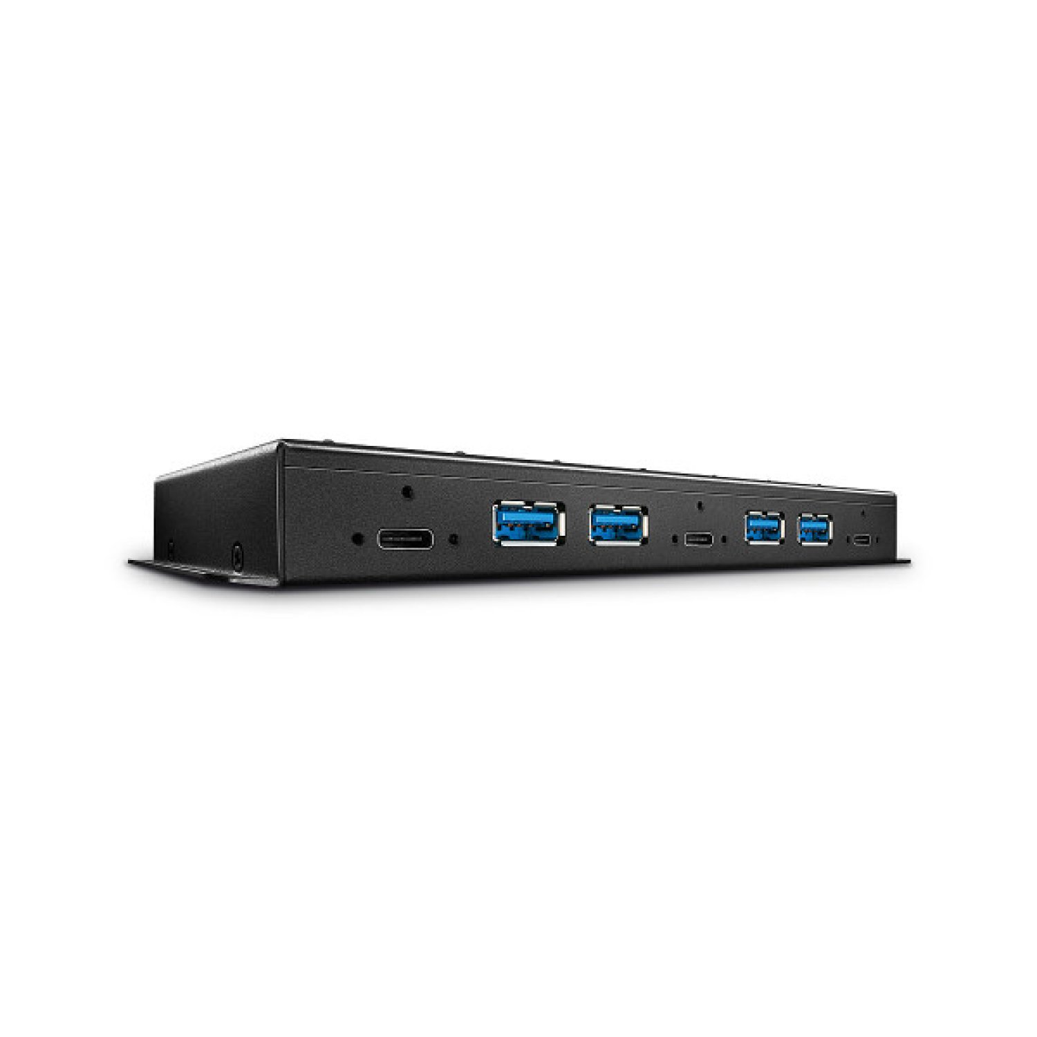 Lindy Hub USB 3.2 Gen 2 · Type-A · 10 Gbps · Negro