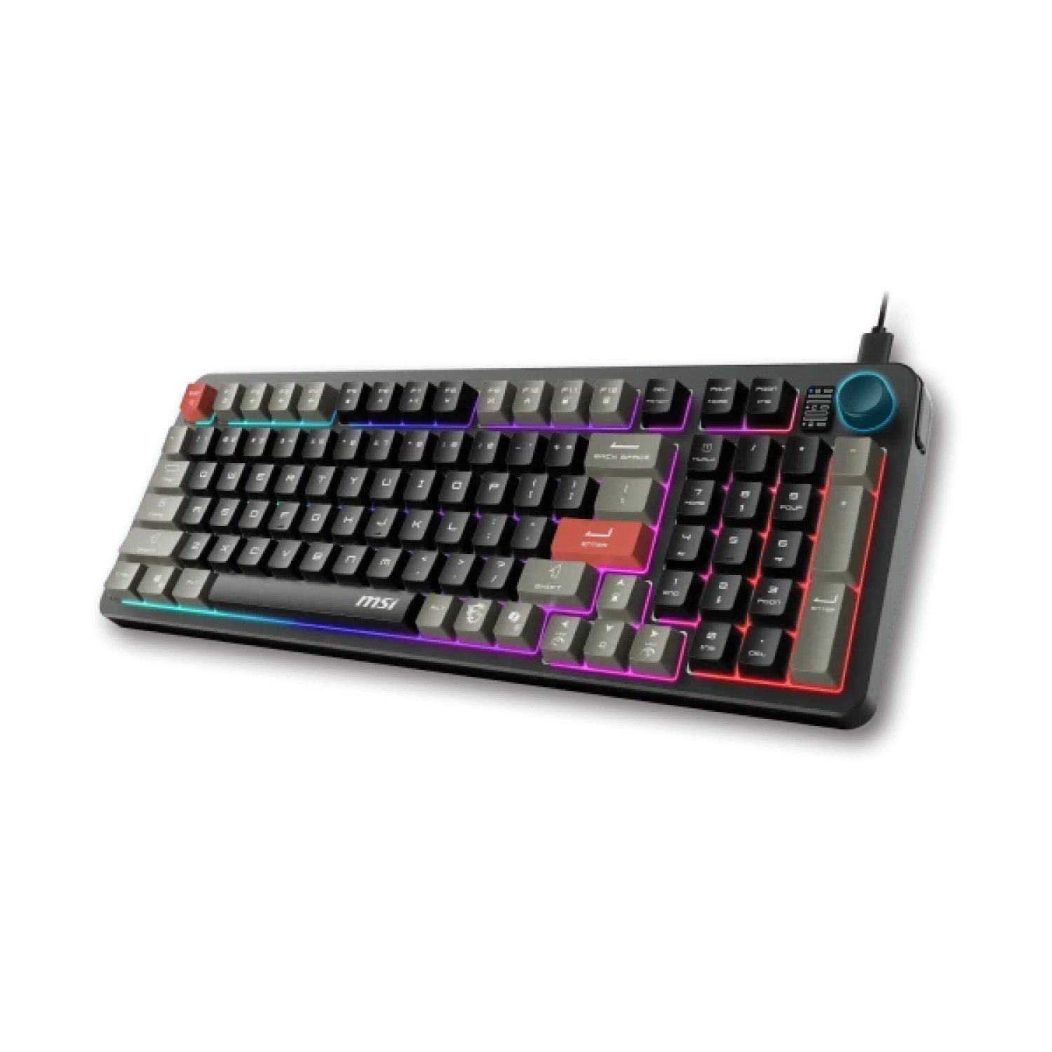MSI Forge GK110 · Teclado Mecánico · Switches Mecánicos · Diseño ES