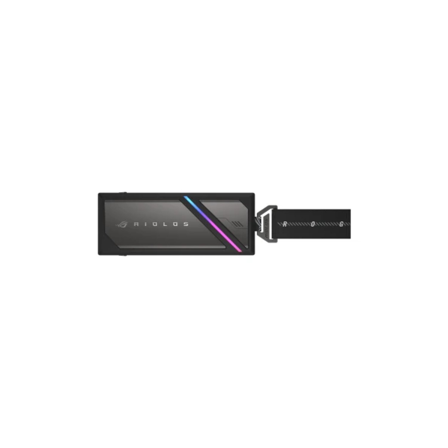 ASUS ROG Strix Aiolos · Carcasa SSD M.2/SATA · USB-C 3.2 20Gbps · ARGB