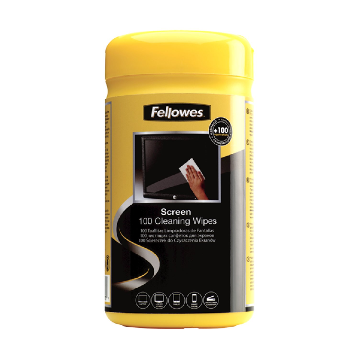 Fellowes · Kit de Limpieza para Portátiles · Toallitas Desinfectantes