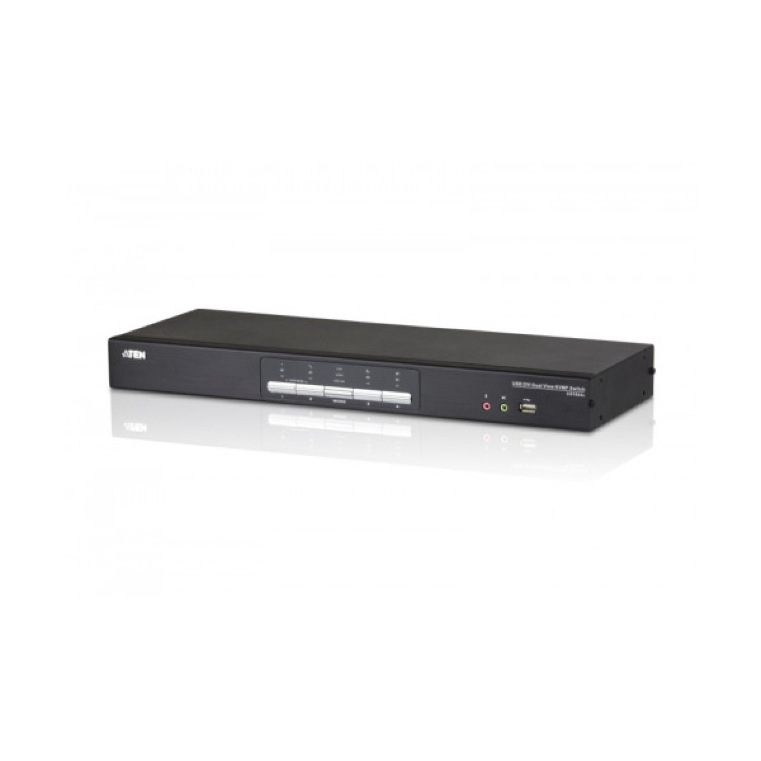ATEN CS1644A · KVM 4 Puertos · Montaje en Rack · Negro