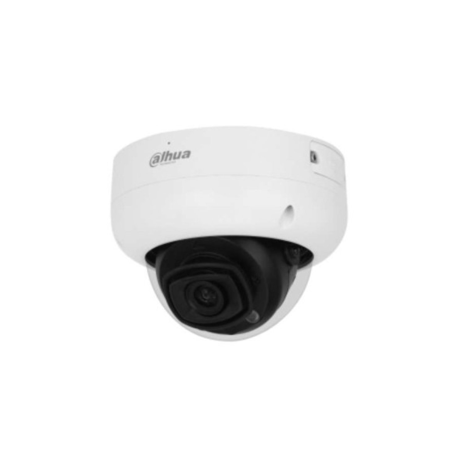 Dahua · Cámara IP Minidomo · 4MP · IR 50m · IP67/IK10 · PoE · 2.8mm · MicroSD 1TB