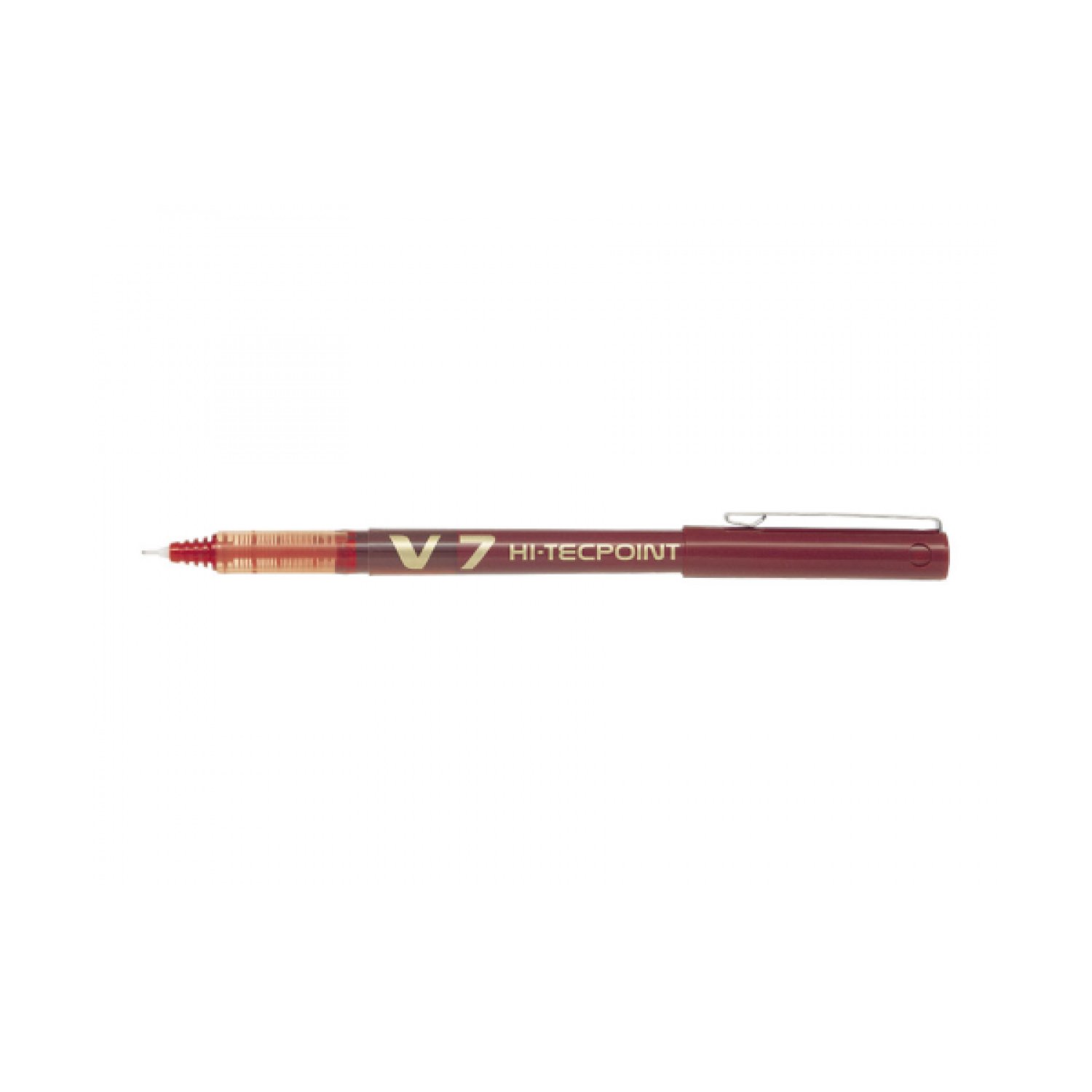 Pilot V7 · Bolígrafo Roller · Tinta Líquida · Rojo