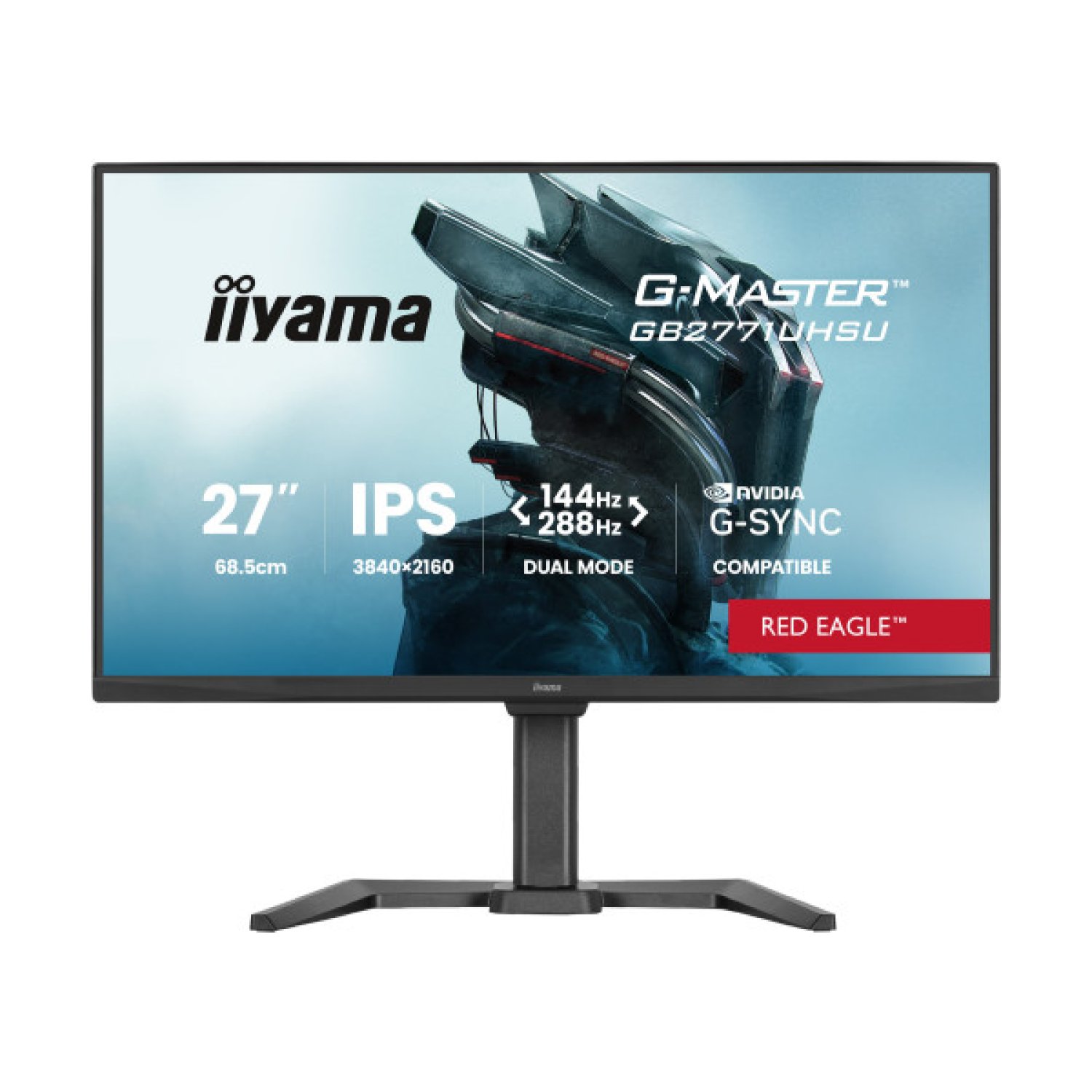 Iiyama Monitor Gaming · 27" 4K UHD · 3840×2160 · HDMI · DisplayPort