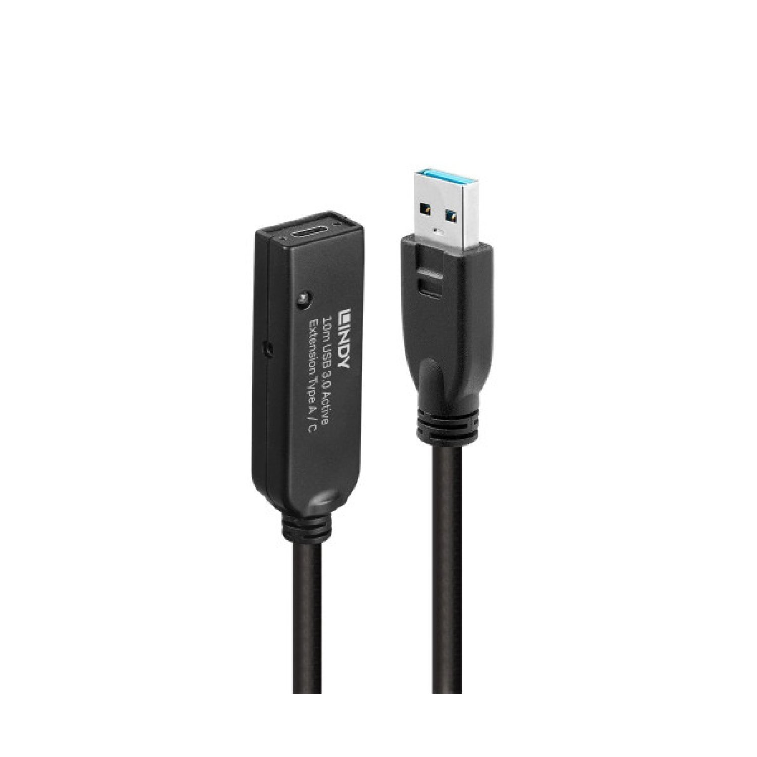 Lindy · Cable USB 3.2 Gen 1 · USB A a USB C · 10 metros · Negro
