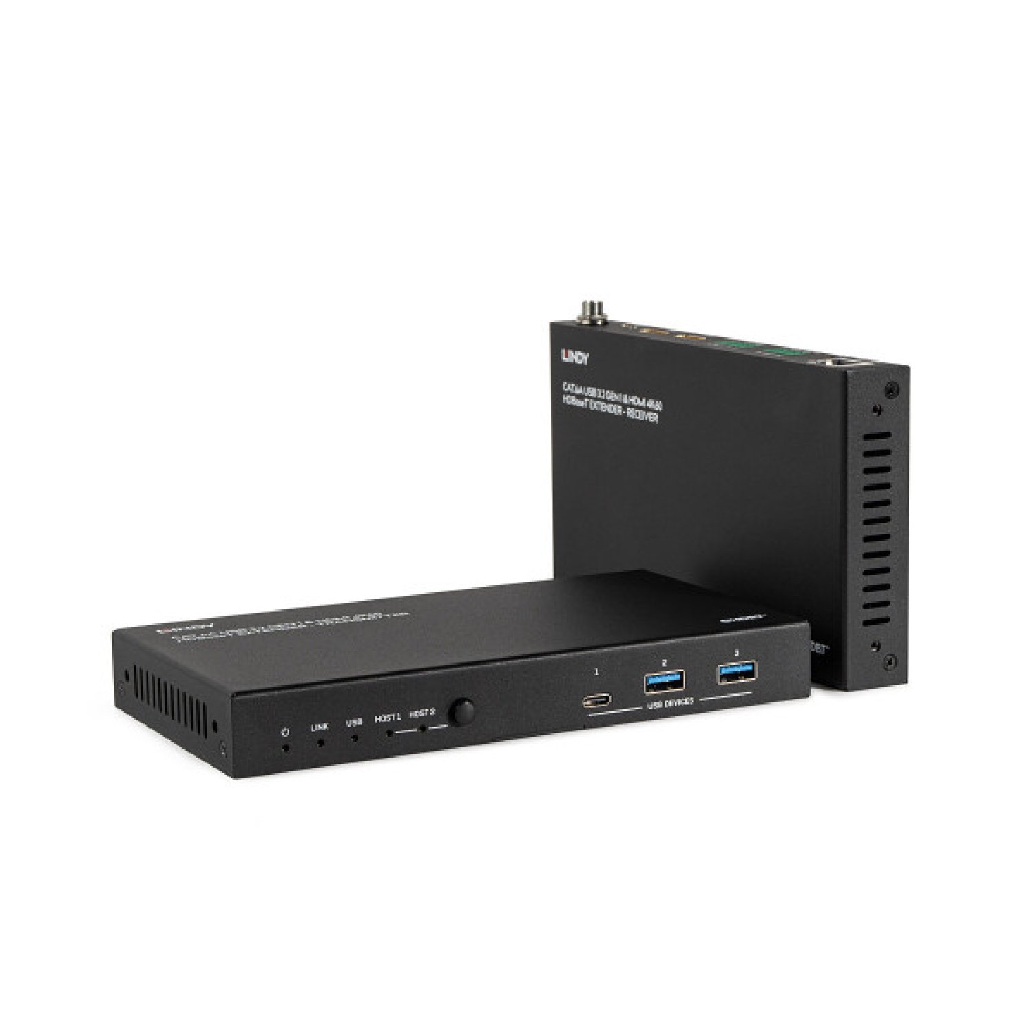 Lindy 39365 · Ampliador de Red · Transmisor y Receptor · Negro