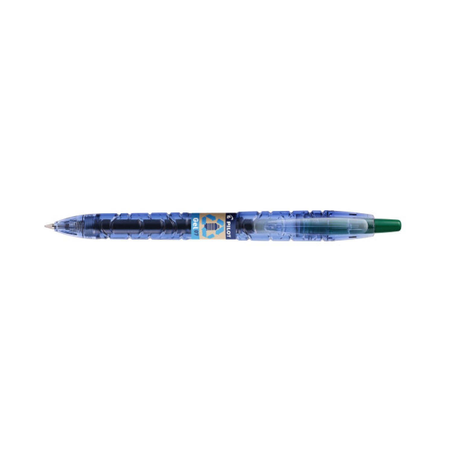 Pilot B2P · Bolígrafo Retráctil · Verde · Punta 0,7mm