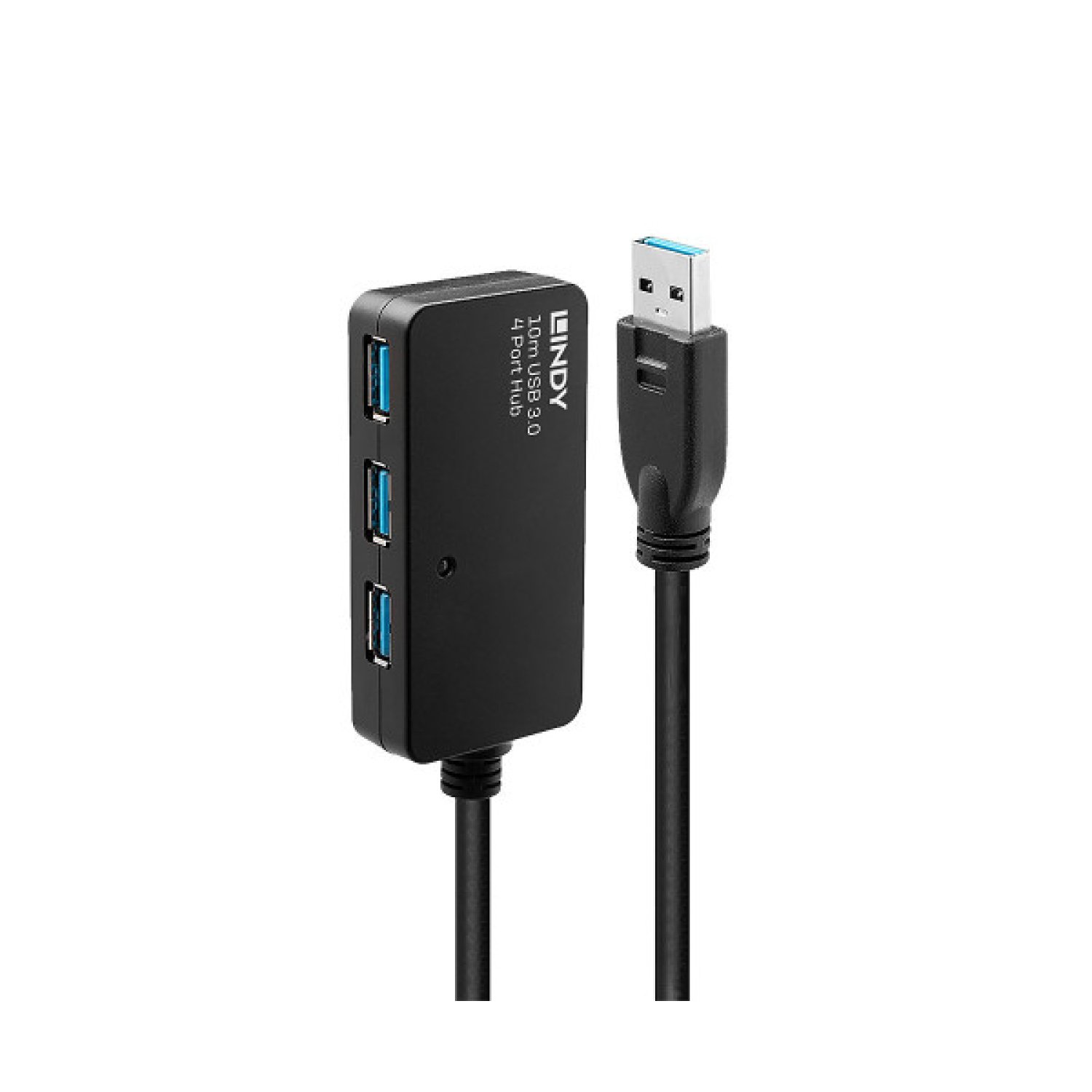 Lindy Hub USB 3.2 Gen 1 · Type-A · 5000 Mbit/s · Negro