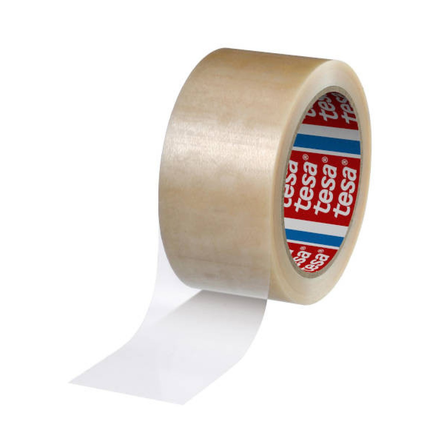 Tesa Cinta de Embalaje PVC · 50mm x 66m · Transparente · Fuerte