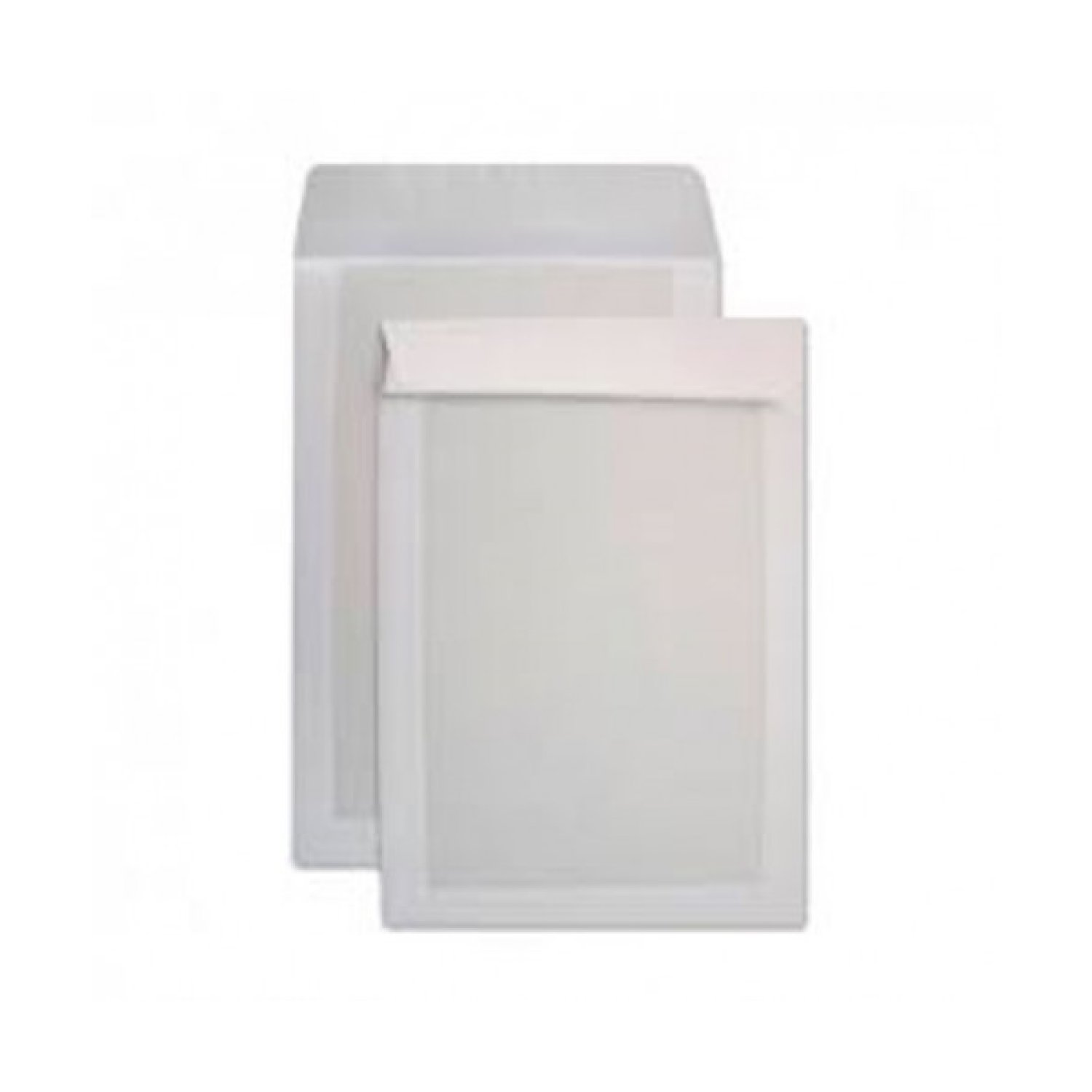 SAM · Bolsas DIN C4 · 125 unidades · 229x324mm · Offset blanco · Autoadhesivas