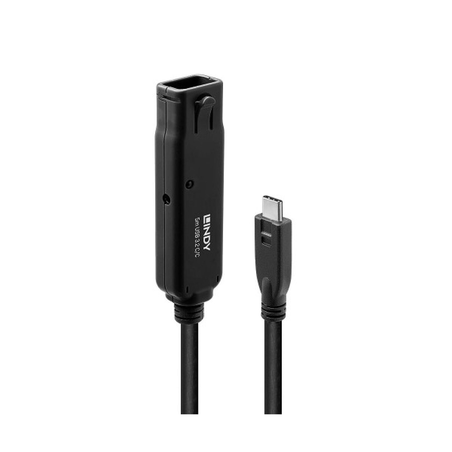 Lindy · Cable USB-C 3.2 Gen 2 · 5 metros · Negro