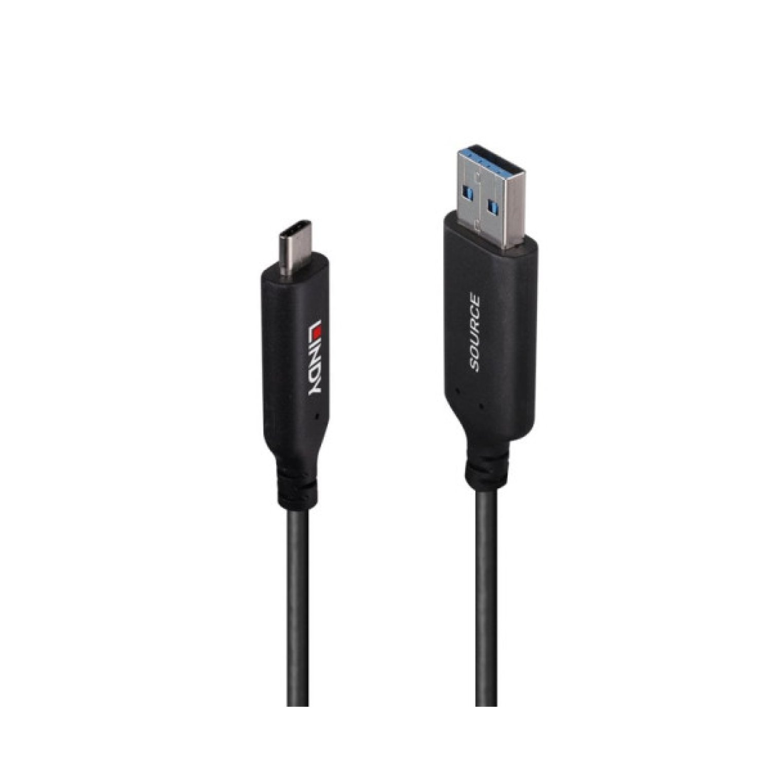 Lindy · Cable USB 3.2 Gen 1 · USB-A a USB-C · 10 metros · Negro