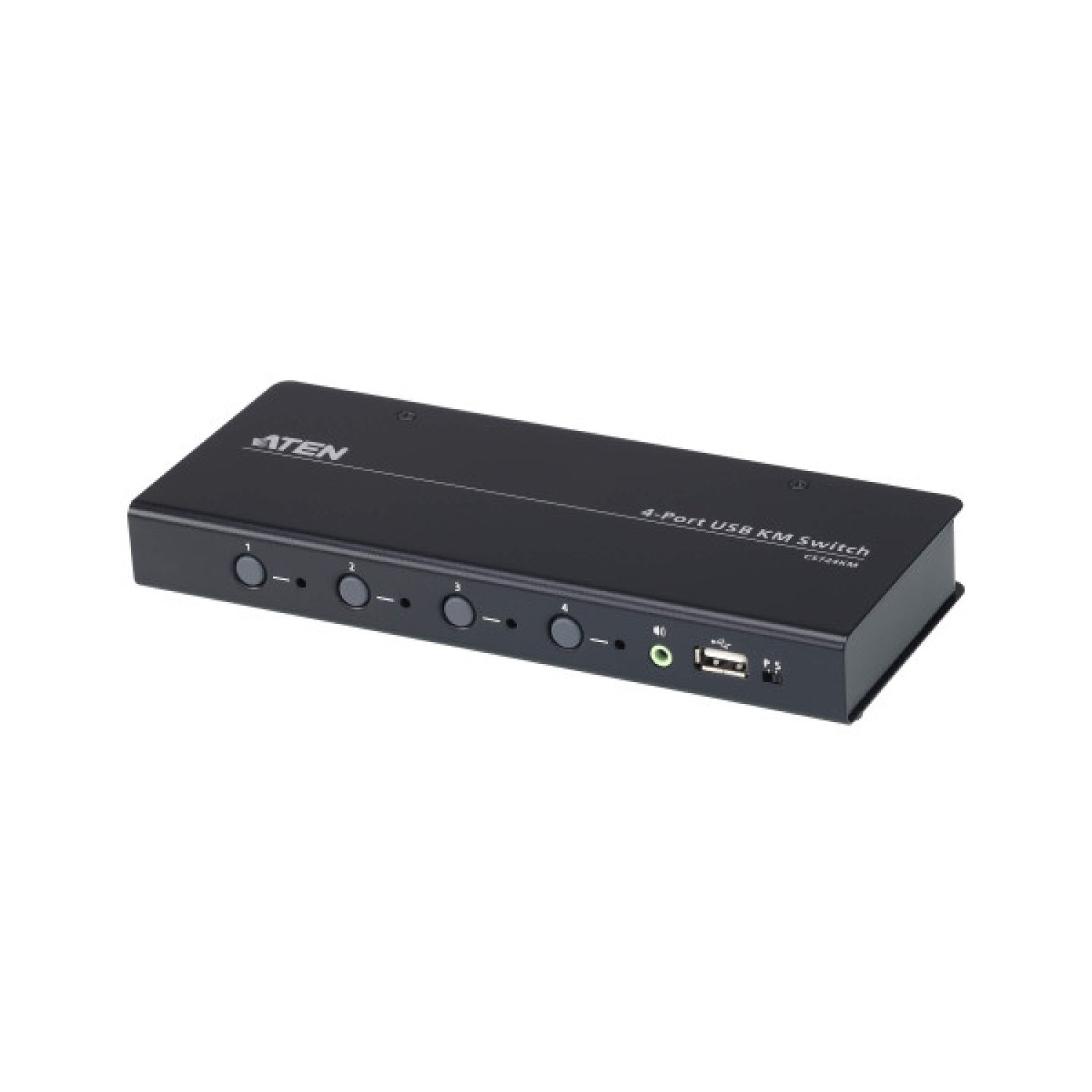 ATEN CS724KM · Switch KVM · 4 Puertos · Negro