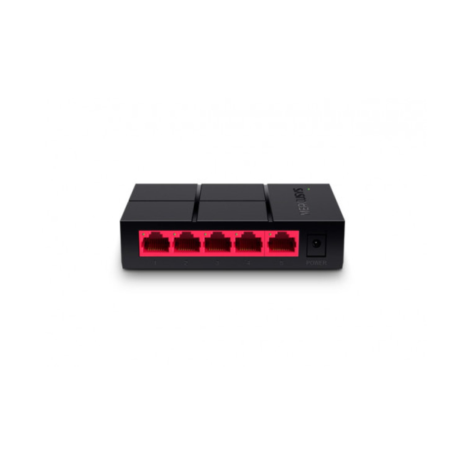 Mercusys MS105G · Switch Gigabit Ethernet · 5 Puertos 10/100/1000 Mbps · Negro