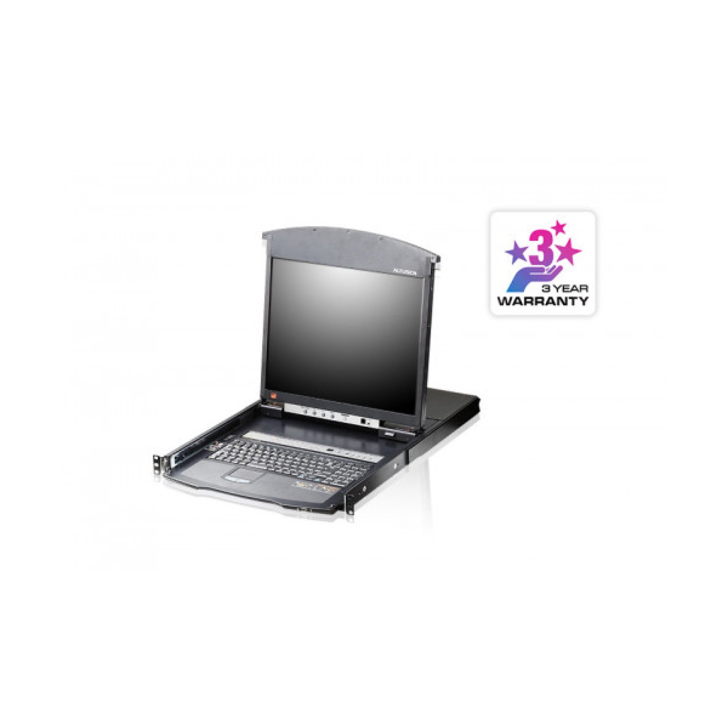 Aten KVM over IP · Consola LCD Dual · 8 Puertos · Acceso Local/Remoto · Cat 5