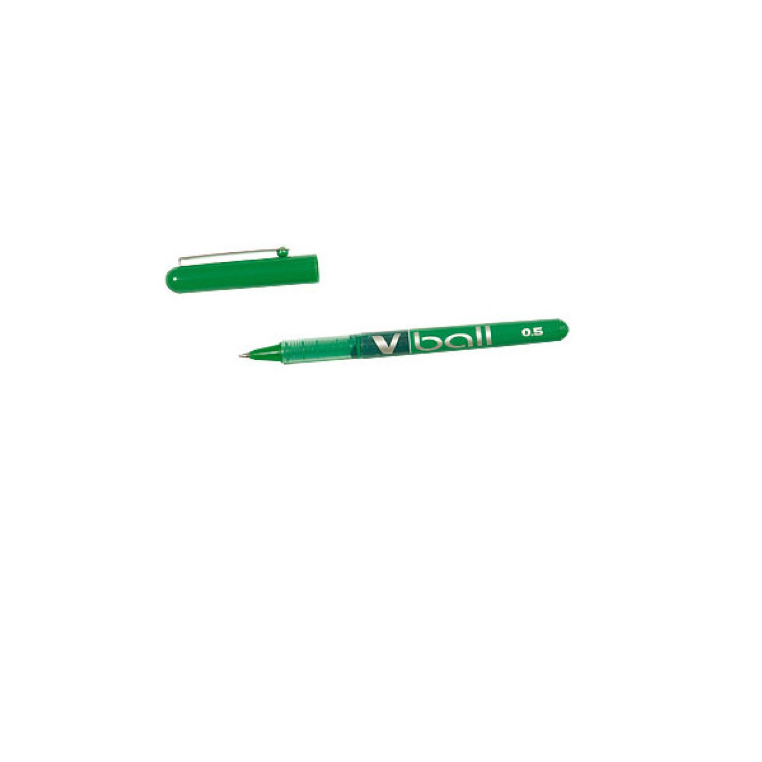 Pilot V-Ball · Bolígrafo Tinta Líquida · 0,5mm · Verde
