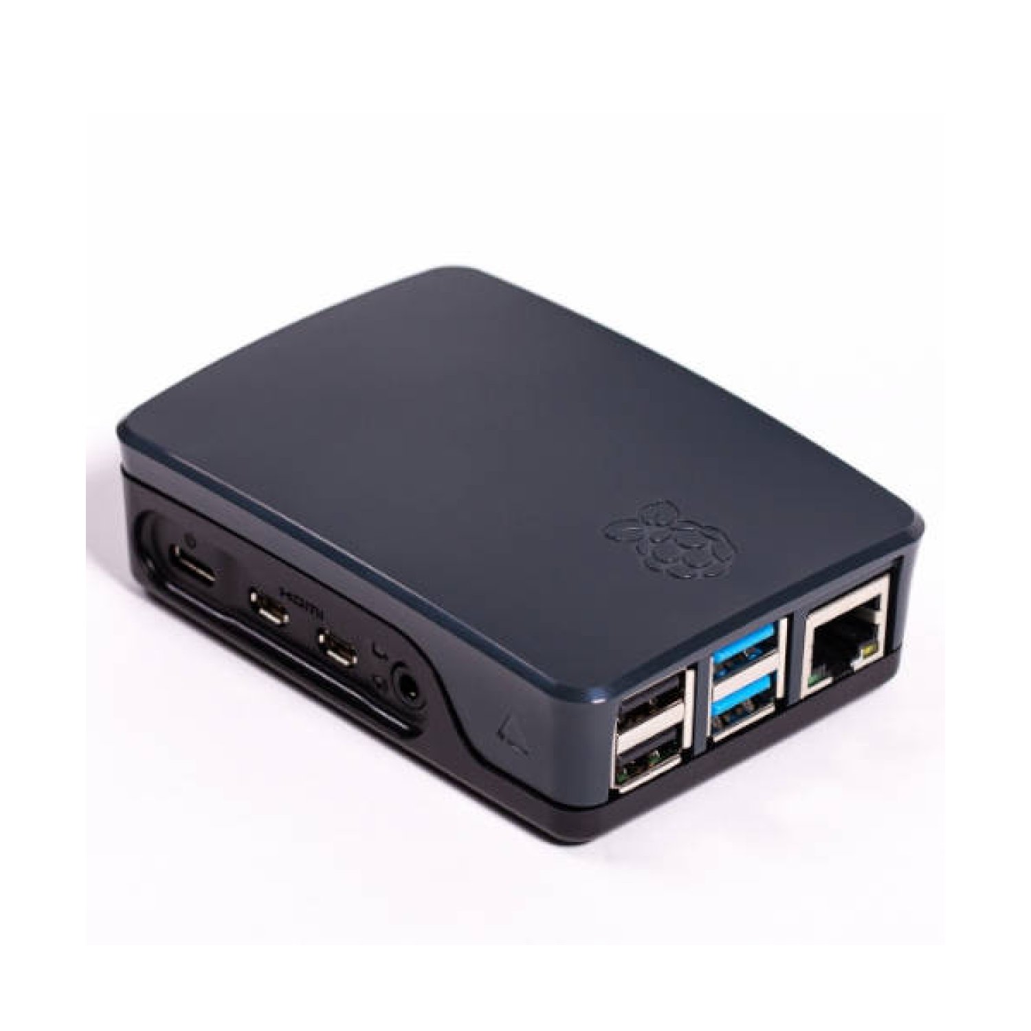 Raspberry Pi · Caja Oficial para Raspberry Pi 4 · Negro/Gris