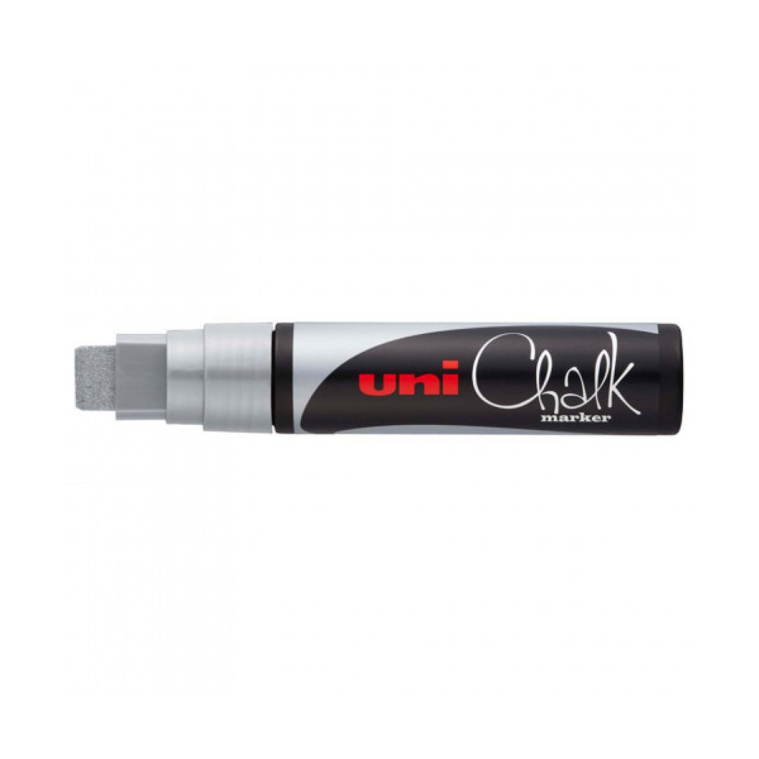 Uni-Ball PWE-17K · Marcador Chalk · 15mm · Pizarra Verde · Punta Plateada