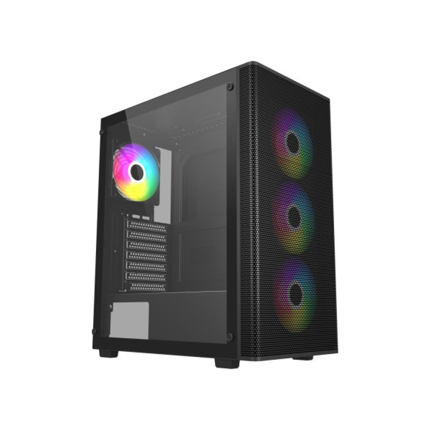FSP M220-BA · Caja Midi Tower · Negro