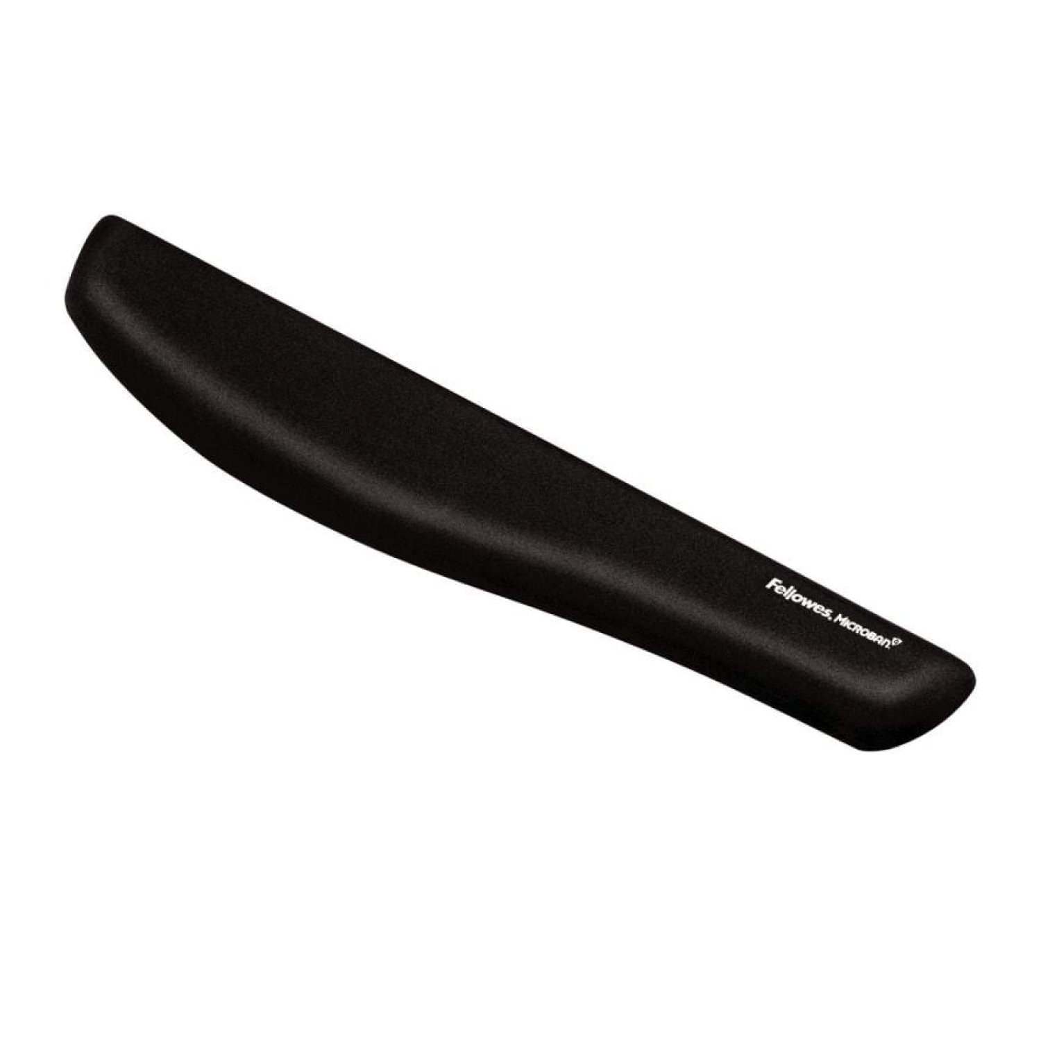 Fellowes Reposamuñecas PlushTouch · Ergonómico · Teclado · Negro