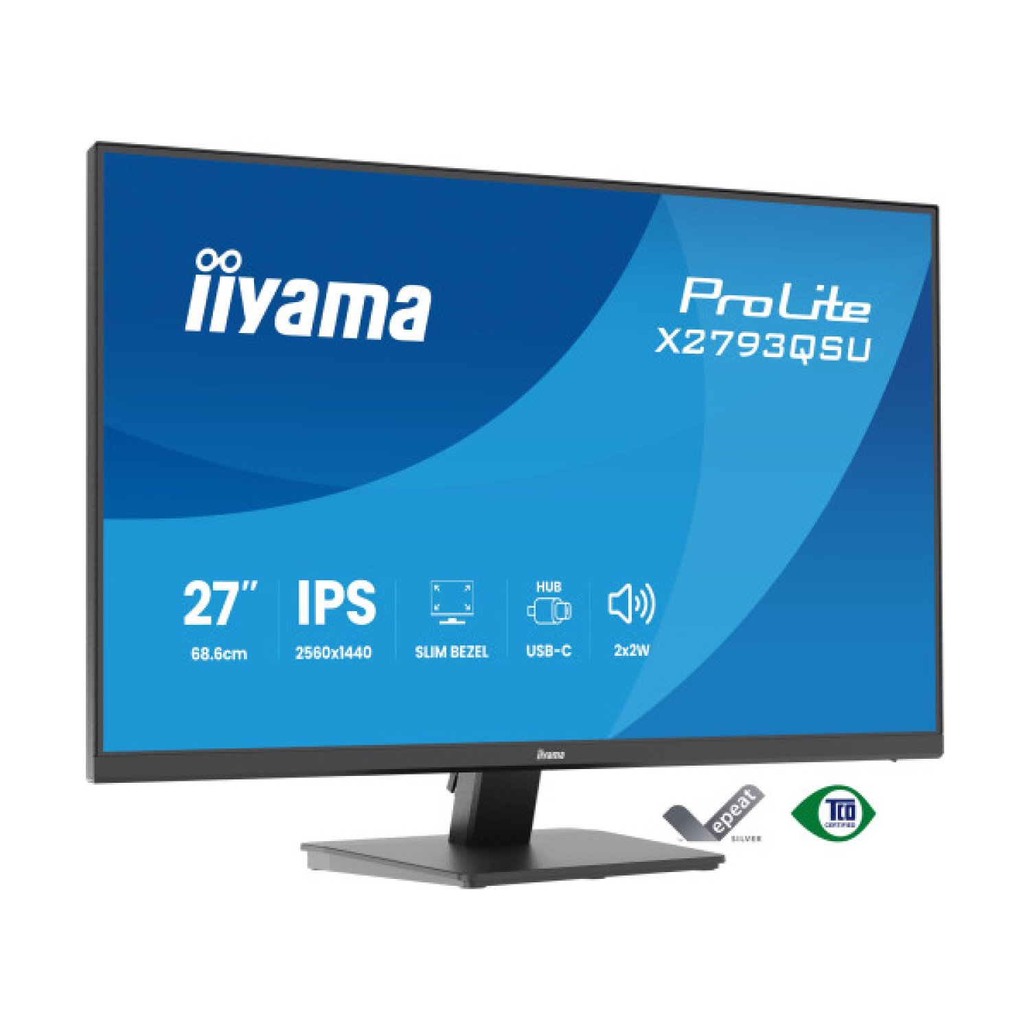 Iiyama · Monitor 27" IPS · 2560x1440 · 75Hz · 4-Side Slim Bezel