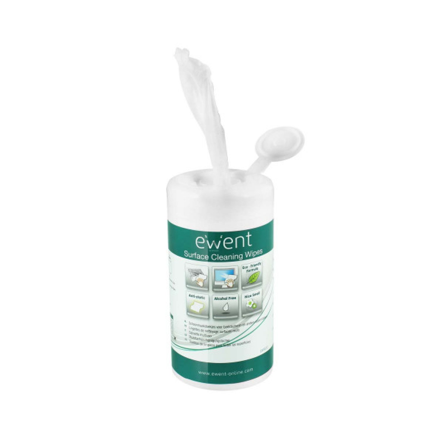 Ewent EW5612 · Kit de Limpieza para Ordenador · 6 Accesorios