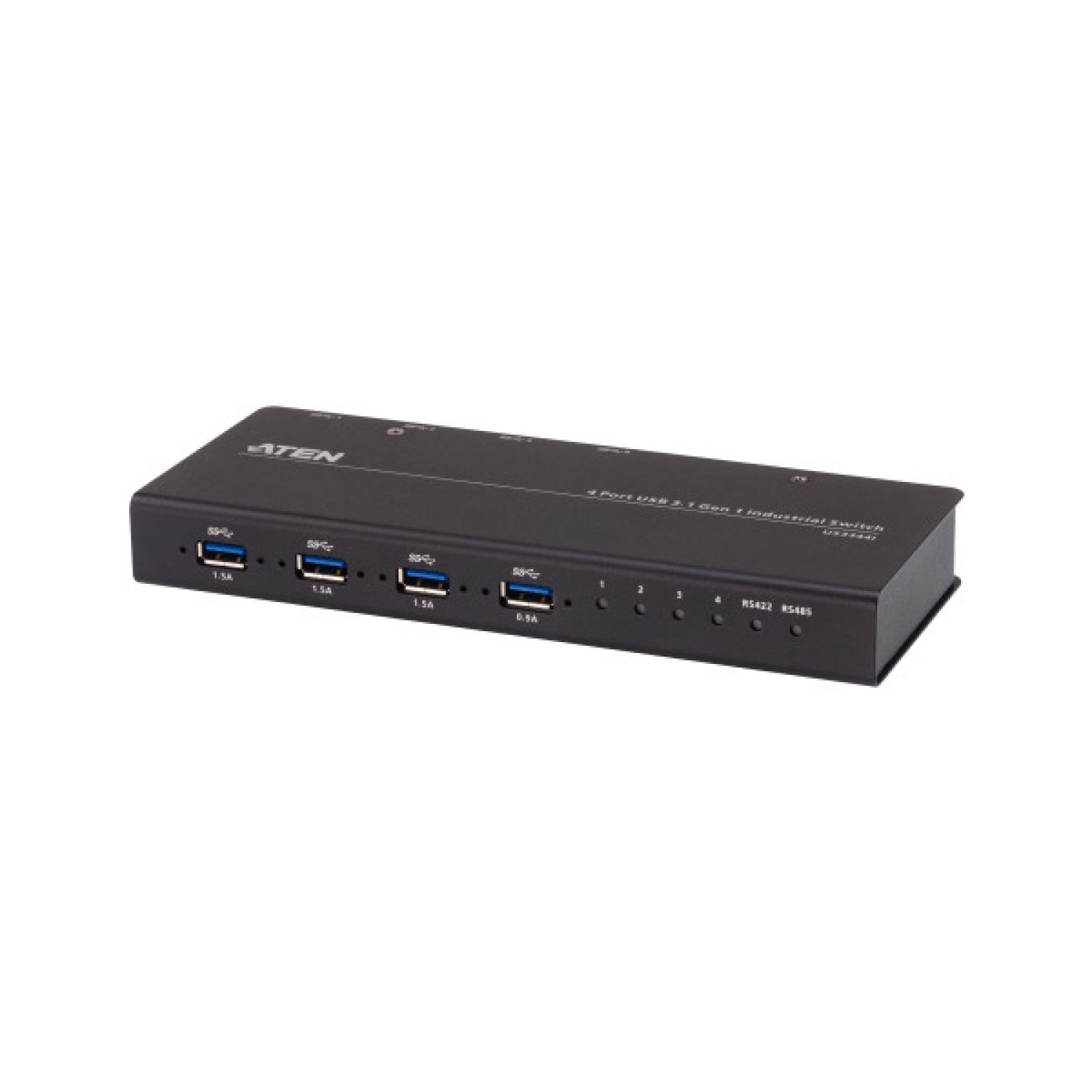 ATEN · Switch Periféricos Industrial · USB 3.2 Gen 1 · 4x4 Puertos