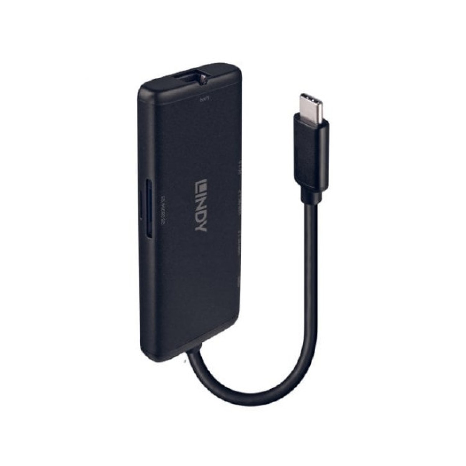 Lindy · Base Portátil y Replicador de Puertos · USB 3.2 Gen 1 Type-C · Negro