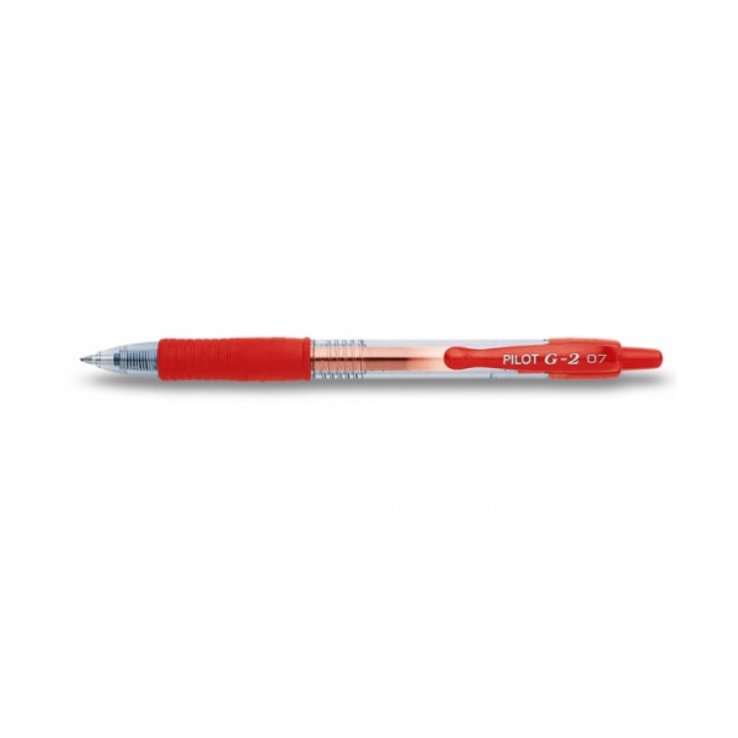 Pilot G-2 · Bolígrafo Gel Retráctil · Tinta Roja · 0,7mm