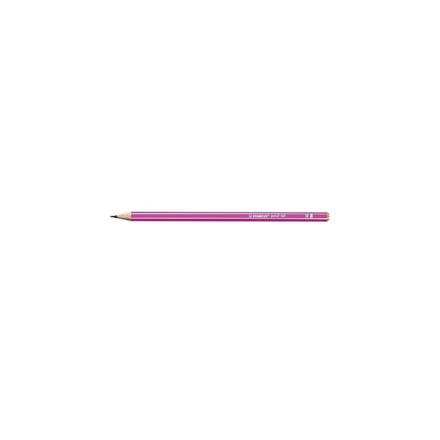 Stabilo Pencil 160 · Lápiz Hexagonal HB · Mina 2,2mm · Rosa