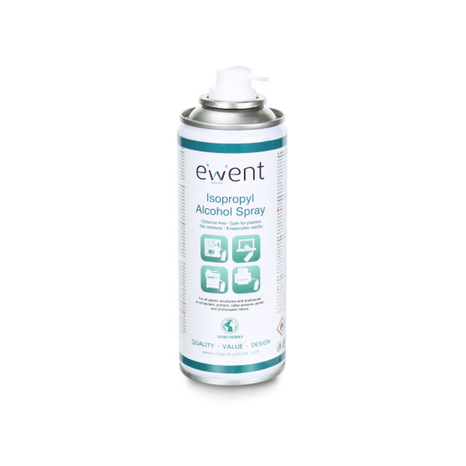 Ewent EW5613 · Kit Limpieza Equipos · Spray 200ml