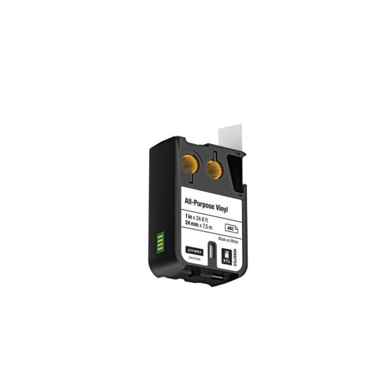 Dymo XTL · Cinta Rotuladora 24mm · Negro/Blanco · Multiuso