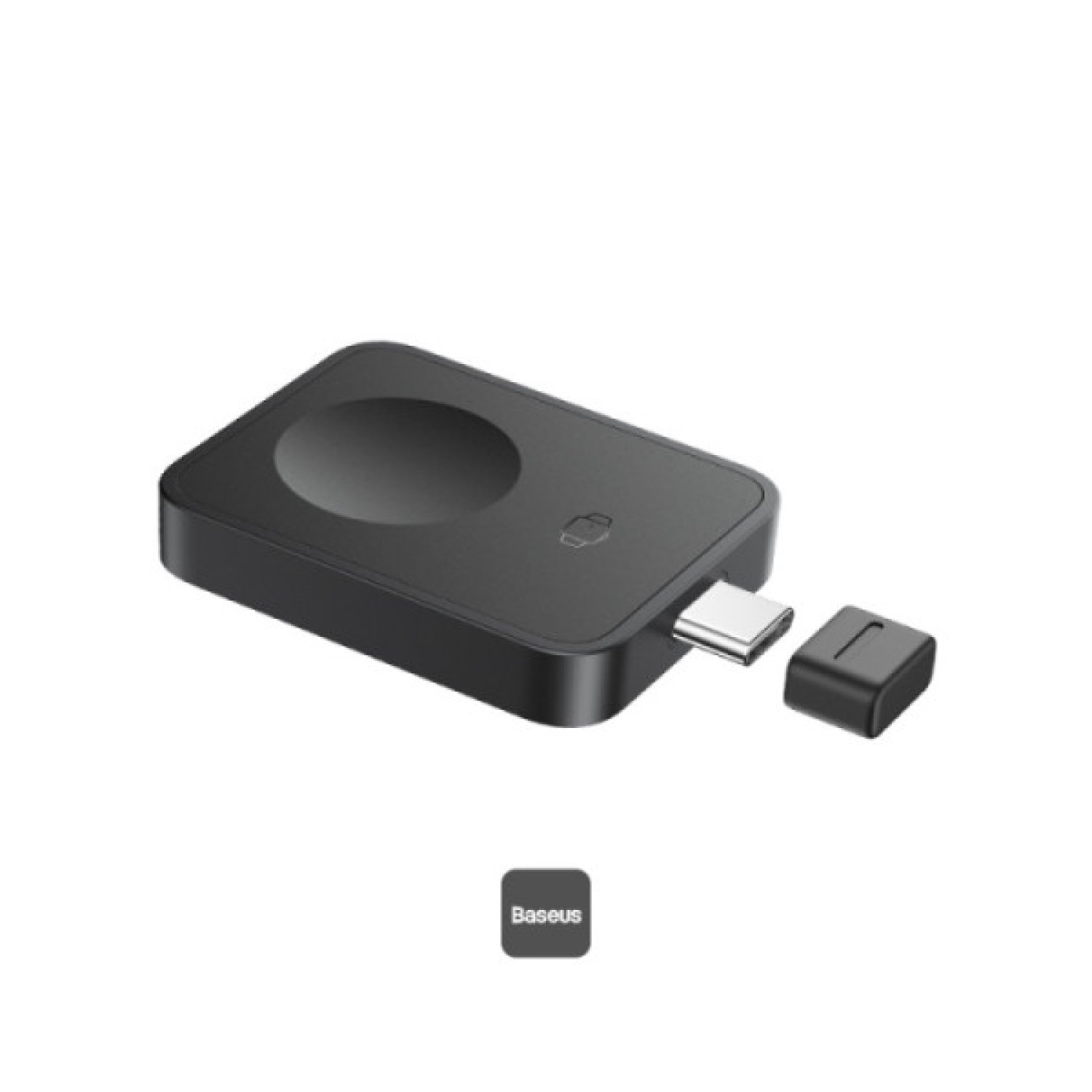Baseus MagPro · Cargador Inalámbrico Magnético · Smartwatch · 2,5W · Negro Cósmico