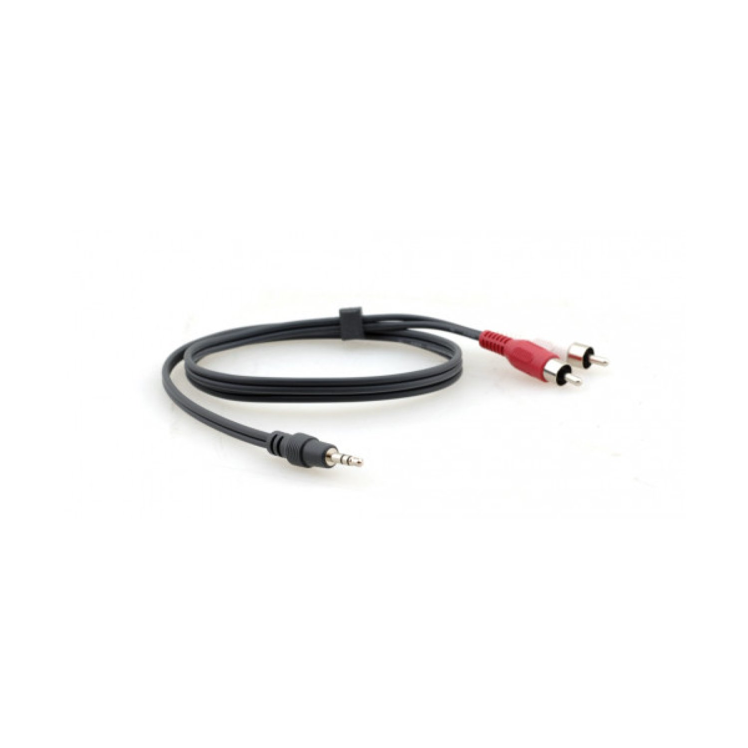 Kramer Electronics · Cable Audio 3,5mm a 2 RCA · 15,2m · Negro