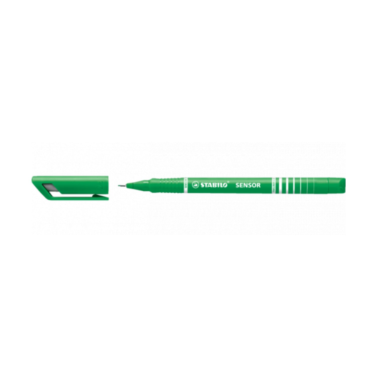 Stabilo Rotulador Sensor · Punta Fina 0,3mm · Verde