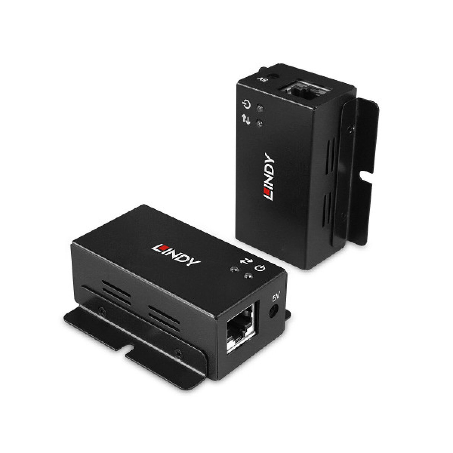 Lindy 43386 · Amplificador de Red · Transmisor y Receptor · Negro
