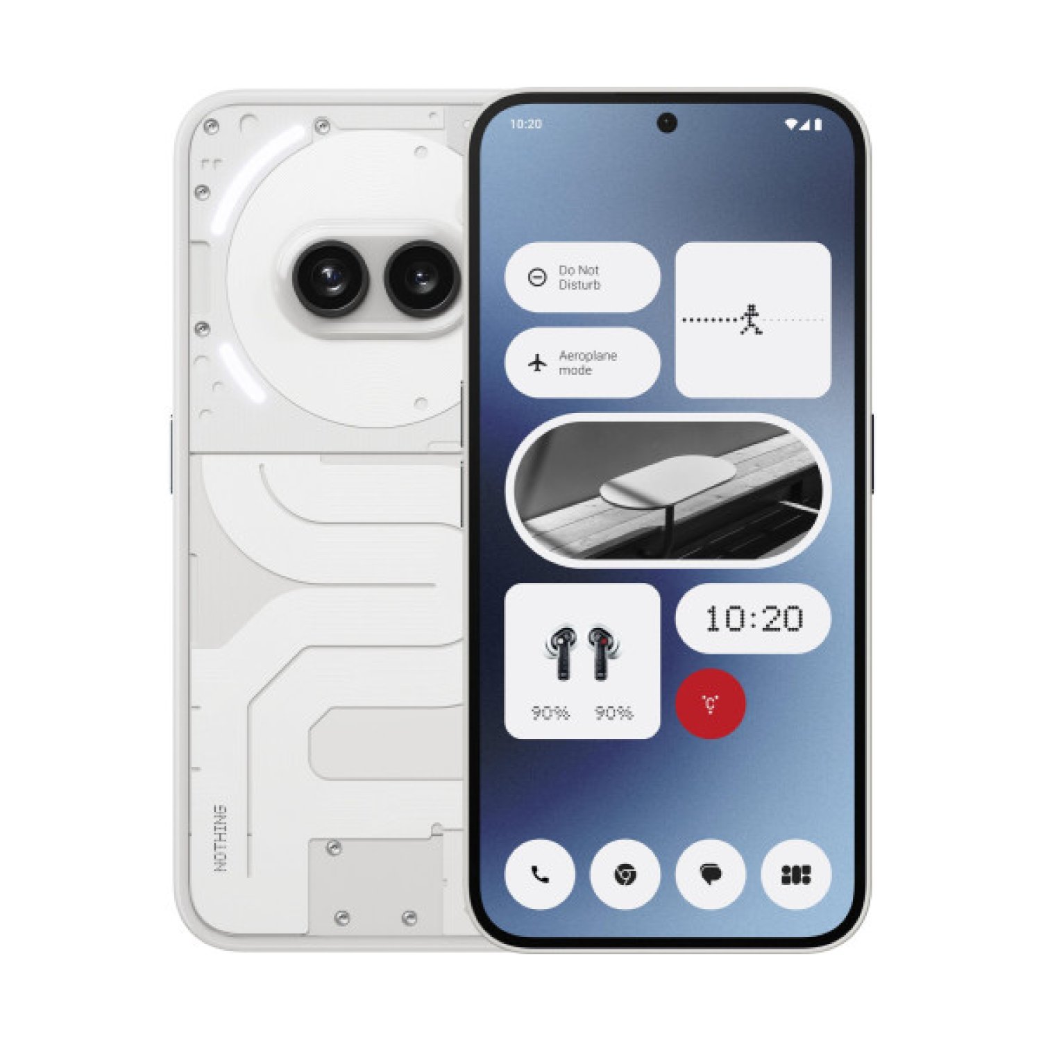 Nothing Phone 4a · 12GB RAM · 256GB · Blanco