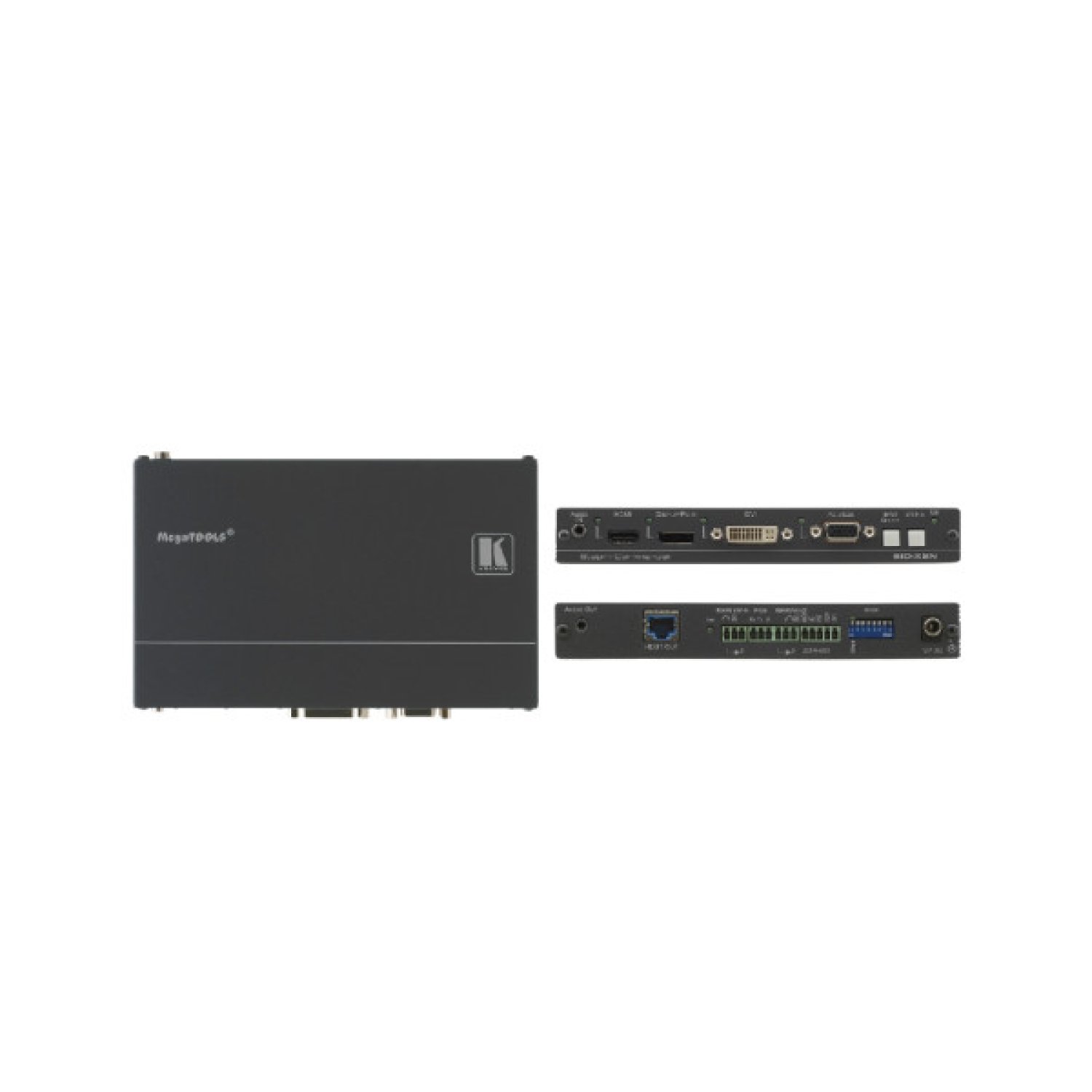 Kramer AVSM · Switcher Multiformato 4 Entradas · Video sobre HDBaseT · TX y Commander