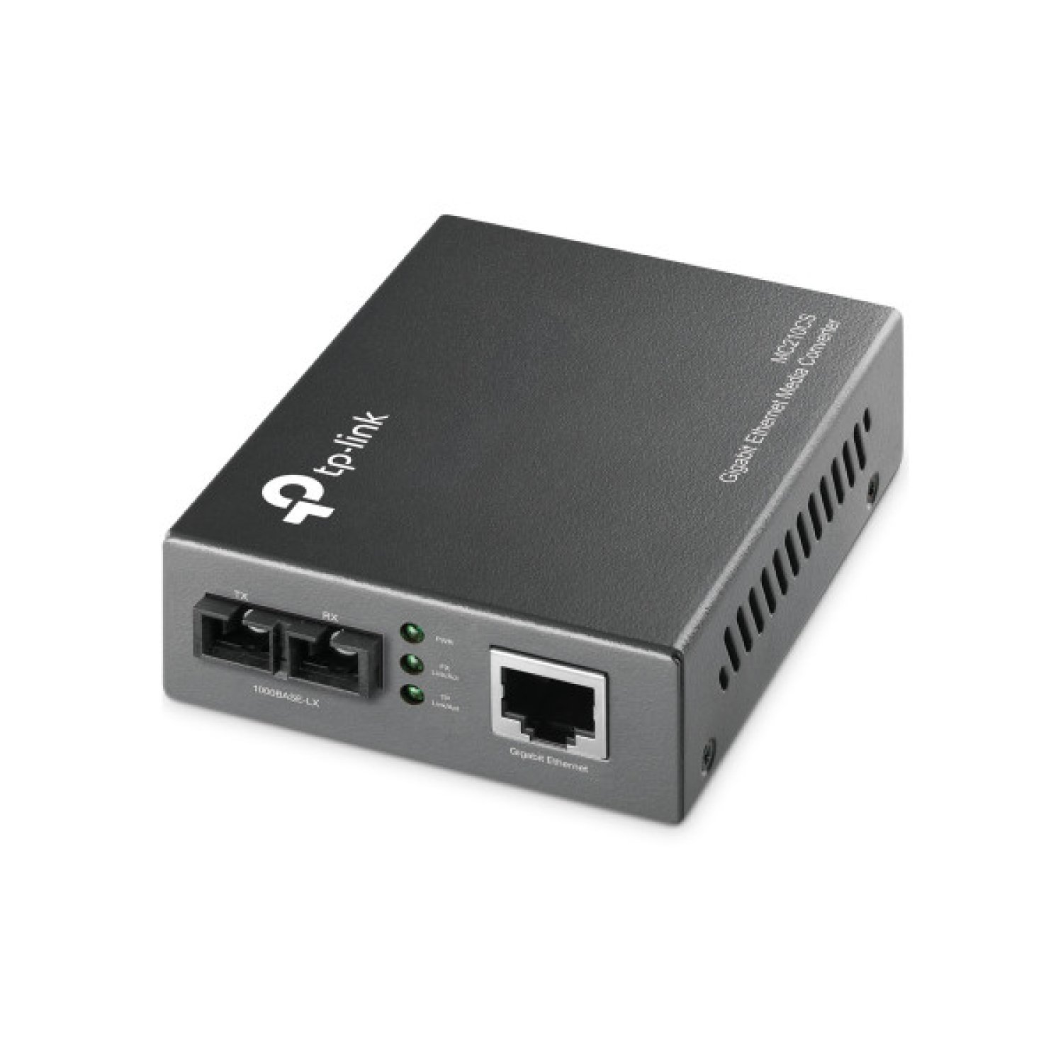 TP-Link MC210CS · Convertidor de Medios · Gigabit Monomodo